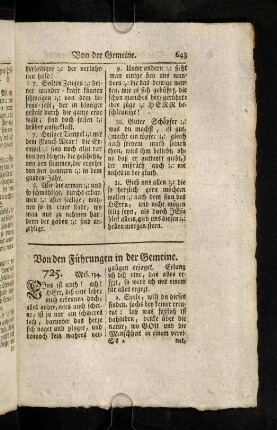 643-647, Von den Führungen in der Gemeine