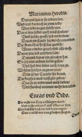 Eneas und Dido.
