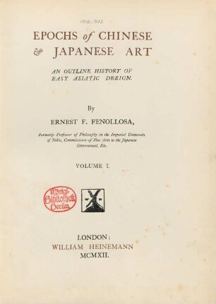 Vol. 1: Epochs of Chinese & Japanese art