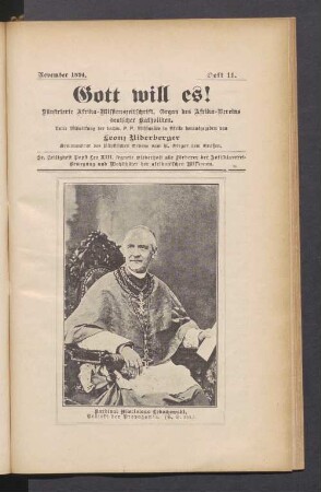 Heft 11. November 1894