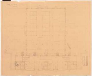 Siedlung Attilahöhe, Berlin-Tempelhof: Tankredstraße 11-15: Grundriss EG 1:50