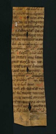 Pergamentfragmente (ehemals Spiegel): Missale, 14. Jh.