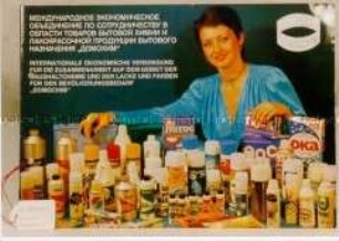 Prospekt der Internationalen Vereinigung "DOMOCHIM"