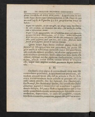 20-37, §XI - §XVI