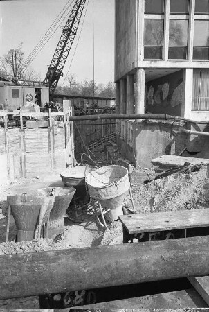Vorbereitende Arbeiten zur Erweiterung der Karlsruher Lebensversicherung