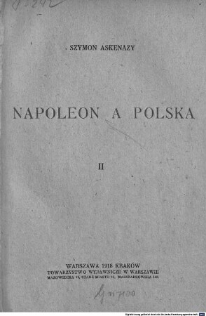 Napoleon a Polska. 2, Bonaparte a Legiony