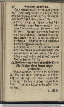 62. Auff was art aber haben sich Christen solcher ihrer ämter zugebrauchen?