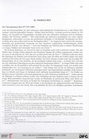 XI. Tierfiguren