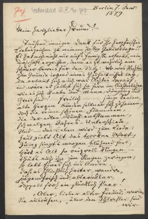 Brief an Robert Musiol : 07.01.1879
