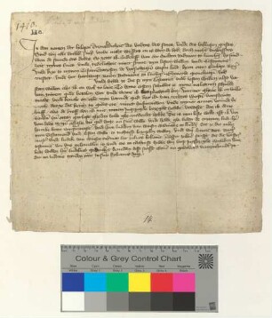 Testament des Ratsmannes Ludeleff van der Sulten; Hinweis auf eine Ergänzungsurkunde. Siegler sind Hinric Bere und Ludeke van Winsen.