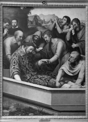 Begräbnis des heiligen Stephanus