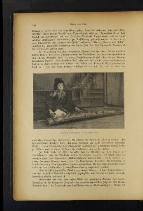 Japanischer Schauspieler in einer Geisha-Rolle