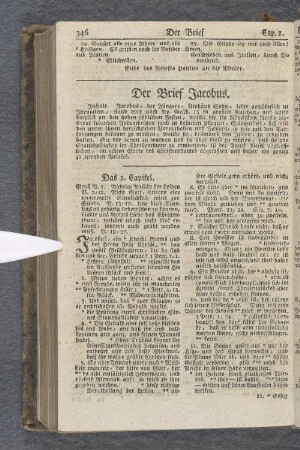 Der Brief Jacobus.