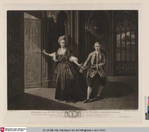Mr. Garrick and Mrs. Pritchard, in the Tragedy of Macbeth