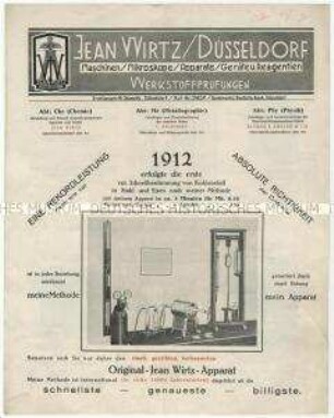 Apparate zur Messung von Kohlenstoff in Stahl und Eisen