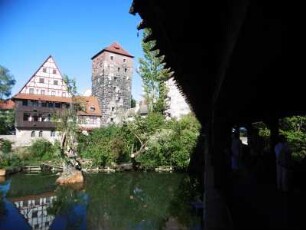 Nürnberg: Weinstadel, Wasserturm und Henkersteg