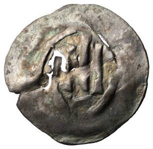 Fundmünze, Heller (Händleinheller), 14. Jh.
