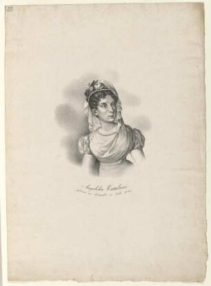 Bildnis der Angelica Catalani