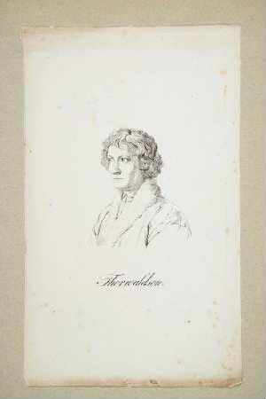 Bildnis von Bertel Thorvaldsen (1770-1844)