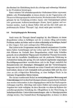 79-80, 6.6 Sozialpädagogische Betreuung