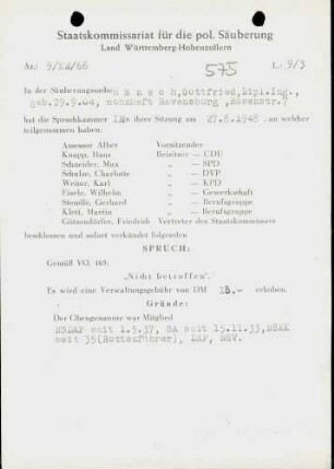 Hänsch, Gottfried, Dipl.Ing.
