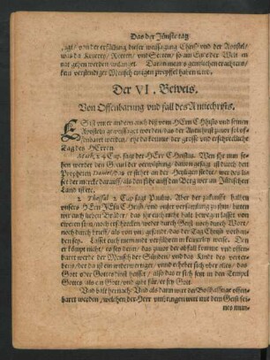 Der VI. Beweis.