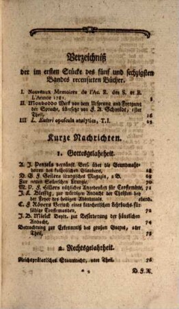 Allgemeine deutsche Bibliothek. 65. 1786