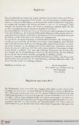 Begleitwort