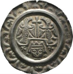 Münze, Pfennig, Brakteat, 1190 - 1196
