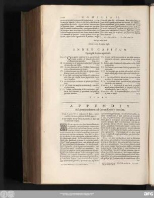 Index Capitum Synopsis huius opusculi.