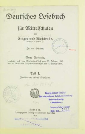 Teil 1: Zweites und drittes Schuljahr