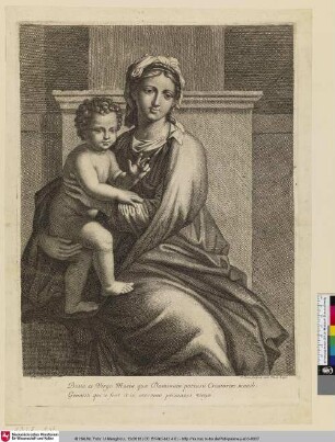 [Maria mit dem Kinde]