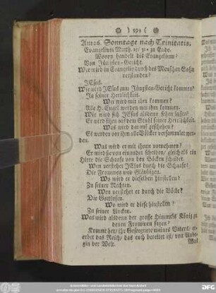 Am 26. Sonntage nach Trinitatis.