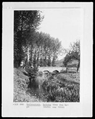 Brücke über die Erpe