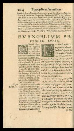 Evangelium Secundum Lucam.