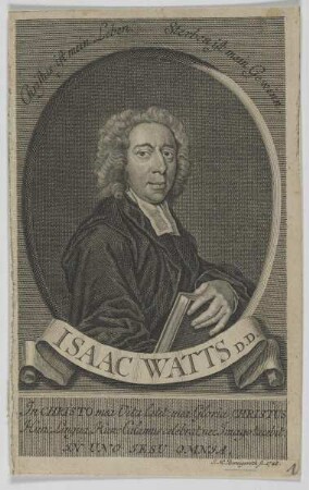Bildnis des Isaac Watts