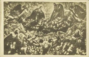 – Venezia – Palazzo Ducale – Dettaglio del Paradiso. Tintoretto.