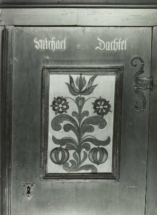 Kastenschrank (Detail)