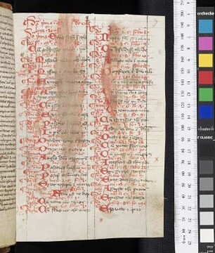 Ordo Legendi Evangelia (temporale and sanctorale)