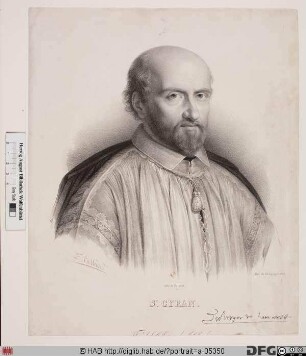Bildnis Jean-Ambroise Du Vergier de Hauranne, Abbé de Saint-Cyran