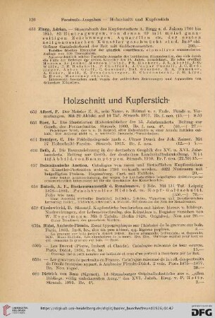 Holzschnitt und Kupferstich