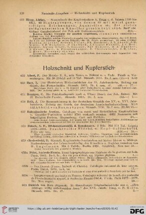 Holzschnitt und Kupferstich
