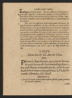 L. XXVII. Iidem AA. [et] CC. Aurelio Chresimo.