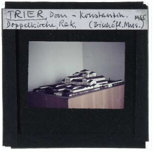 Trier, Dom : Modell, Rekonstruktion