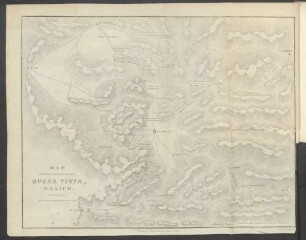 Map Of The Country Near Buena Vista, Mexico