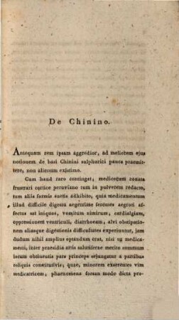 De chinini sulphurici usu medico : diss. inaug.