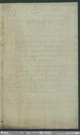 Eigenh. Brief von Charlotte Schlegel an August Wilhelm von Schlegel, Harburg, 23.02.1826