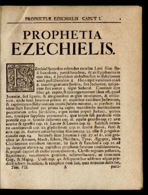 Prophetia Ezechielis