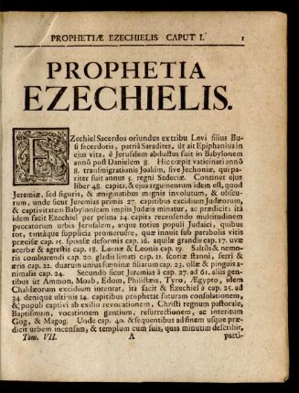 Prophetia Ezechielis