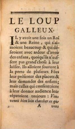Le loup galleux et la jeune vielle : Contes